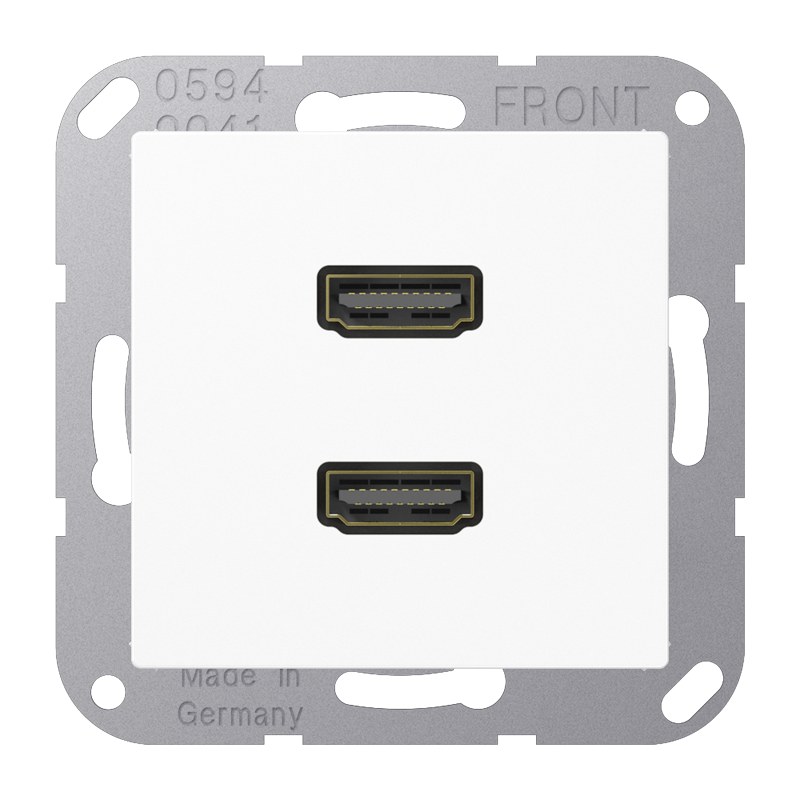 Изображение MAA1133WW  2 x HDMI - завод JUNG