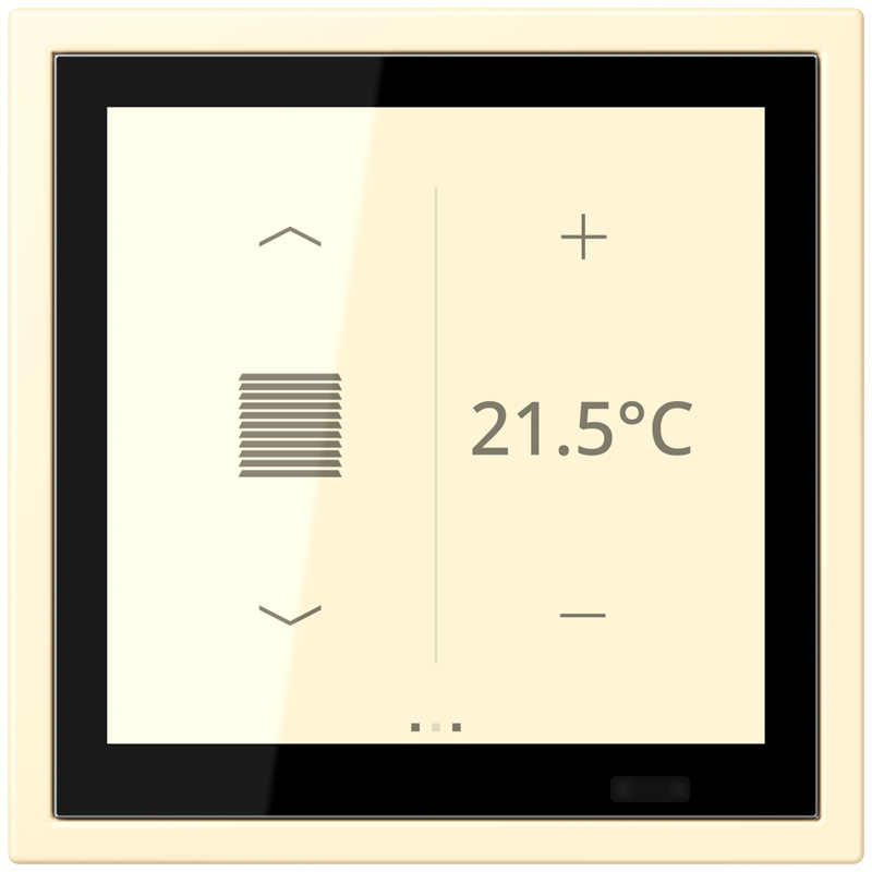 Изображение LCZ459BFD1S201  KNX комнатный контроллер LS TOUCH - завод JUNG
