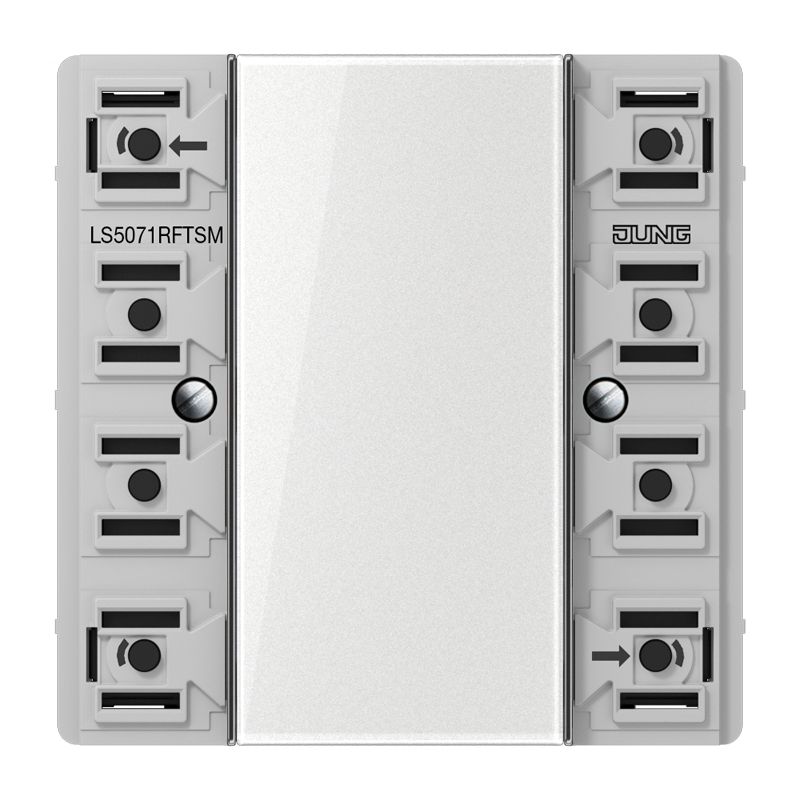 Изображение LS5071RFTSM  KNX радио кнопочный модуль, 1 группа - завод JUNG