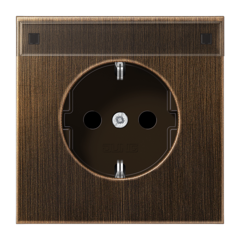 Изображение ME1520NAAT  SCHUKO®-розетка 16 A / 250 B ~ - завод JUNG