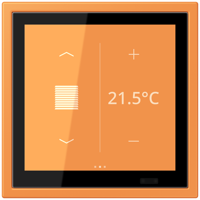 Изображение LCZ459BFD1S225  KNX комнатный контроллер LS TOUCH - завод JUNG