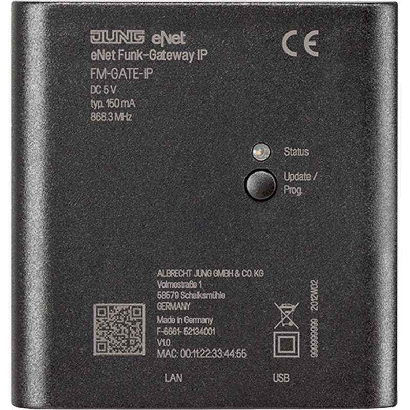 Изображение FM-GATE-IP  eNet радио-IP-шлюз - завод JUNG