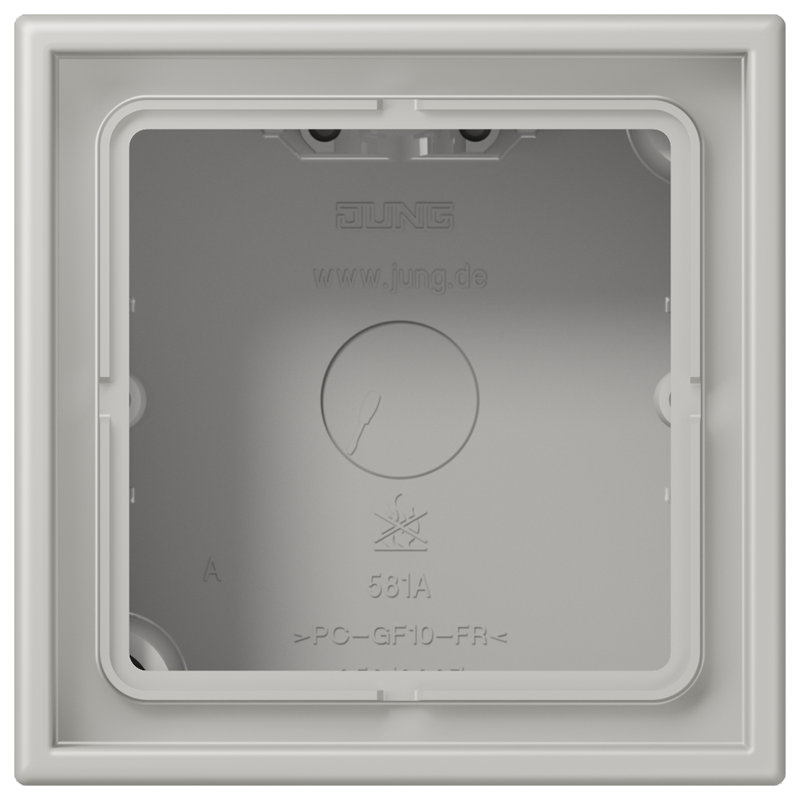 Изображение LC581A205  Surface cap, 1-gang - завод JUNG
