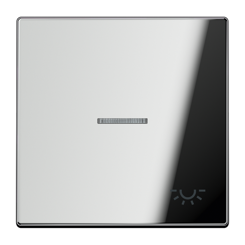 Изображение GCR2990KO5L  Клавиша с символом «освещение» и окошком - завод JUNG