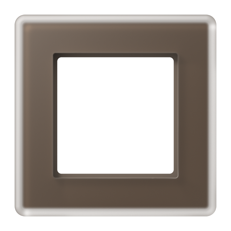 Изображение AV581GLMMO  Стеклянная рамка, сатиновая - завод JUNG