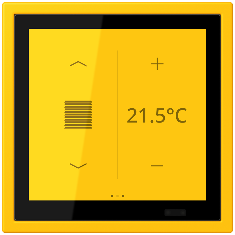 Изображение LCZ459BFD1S263  KNX комнатный контроллер LS TOUCH - завод JUNG