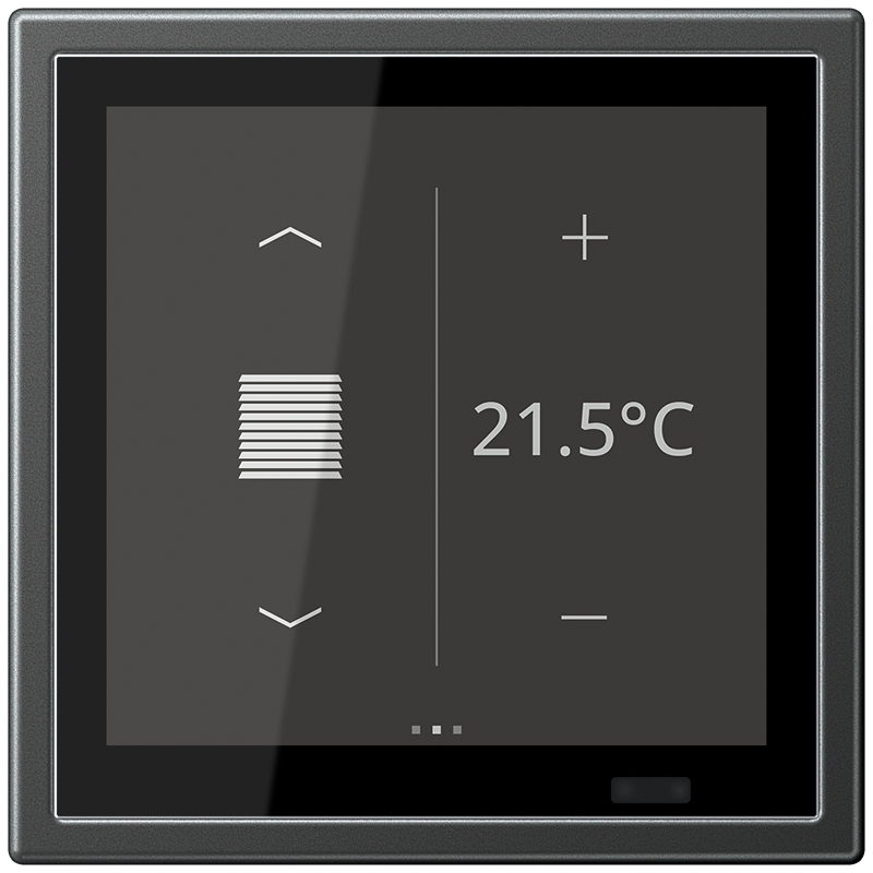 Изображение AL459D1S86AN  KNX комнатный контроллер LS TOUCH - завод JUNG