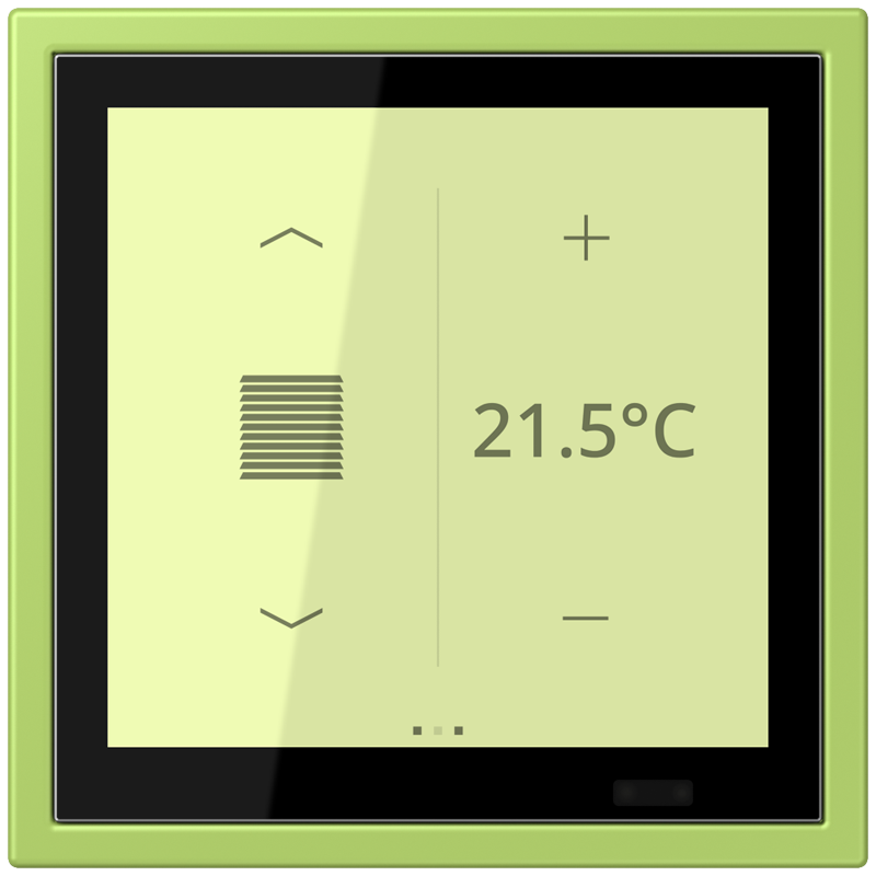 Изображение LCZ459BFD1S221  KNX комнатный контроллер LS TOUCH - завод JUNG