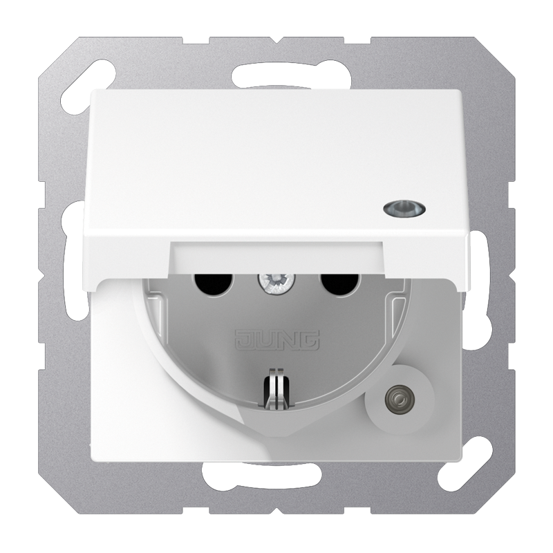 Изображение A1520BFKLKOWW  SCHUKO®-розетка 16 A / 250 B ~ - завод JUNG