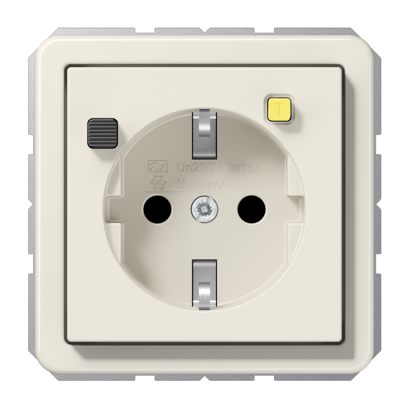 Изображение CD5520.30  SCHUKO®-розетка (УЗО) 16 A / 250 B ~ - завод JUNG