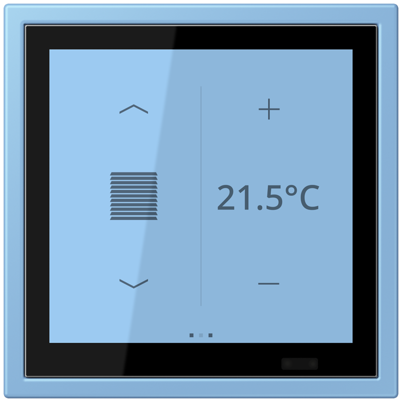 Изображение LCZ459BFD1S256  KNX комнатный контроллер LS TOUCH - завод JUNG