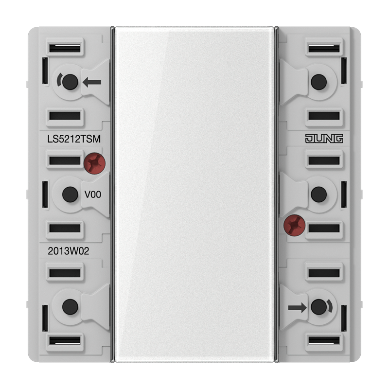Изображение LS5212TSM  Кнопочный модуль 24 В AC/DC, 20 мA - завод JUNG