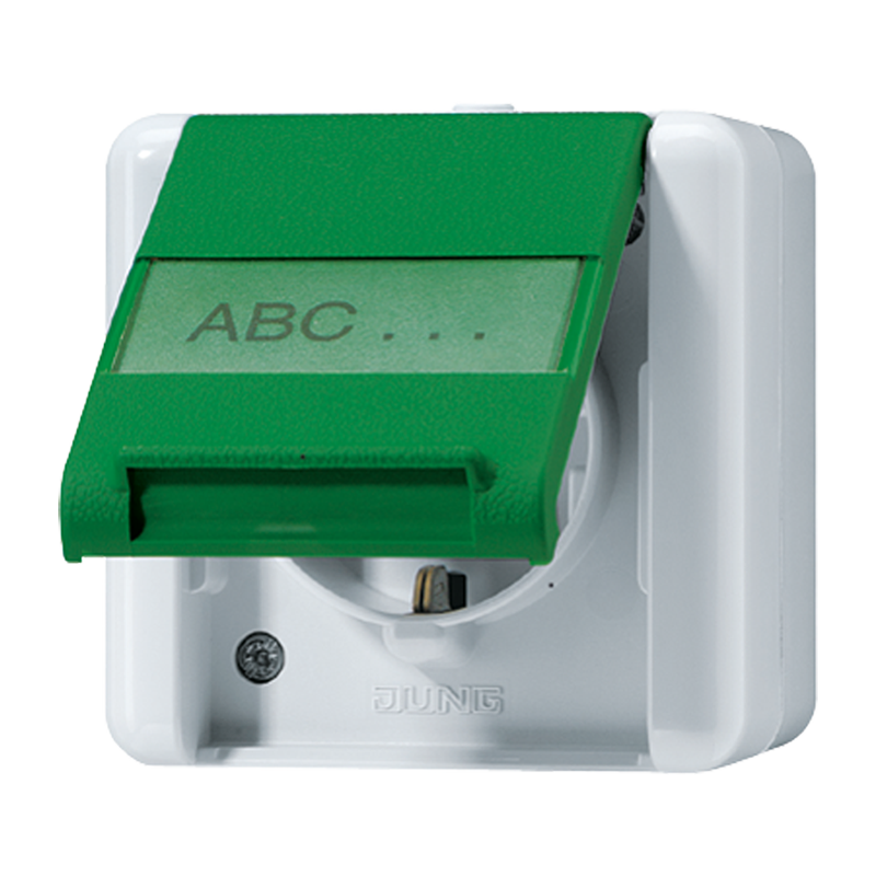 Изображение 820GNNAW  SCHUKO®-розетка 16 A / 250 B ~ - завод JUNG