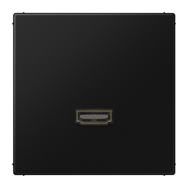 Изображение MALS1112SW  Одиночный разъем HDMI - LS (черный) - завод JUNG