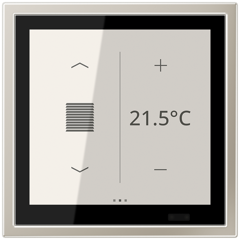 Изображение LSZES459BFD1S  KNX комнатный контроллер LS TOUCH - завод JUNG