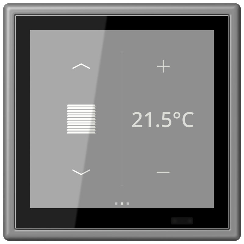 Изображение LC459D1S203  KNX комнатный контроллер LS TOUCH - завод JUNG