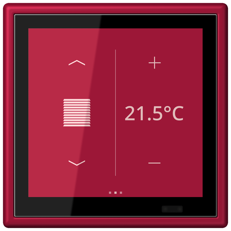 Изображение LC459D1S229  KNX комнатный контроллер LS TOUCH - завод JUNG