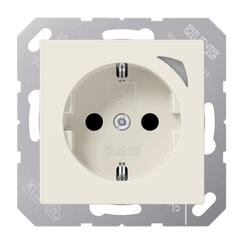 Изображение BTA1521S  JUNG HOME SCHUKO® розетка - завод JUNG