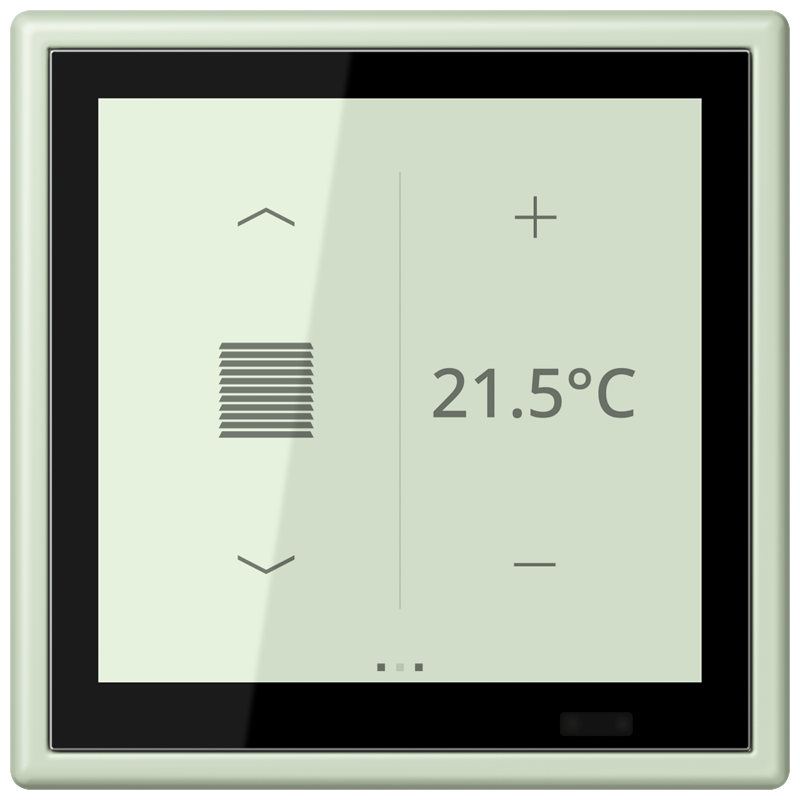 Изображение LC459D1S218  KNX комнатный контроллер LS TOUCH - завод JUNG