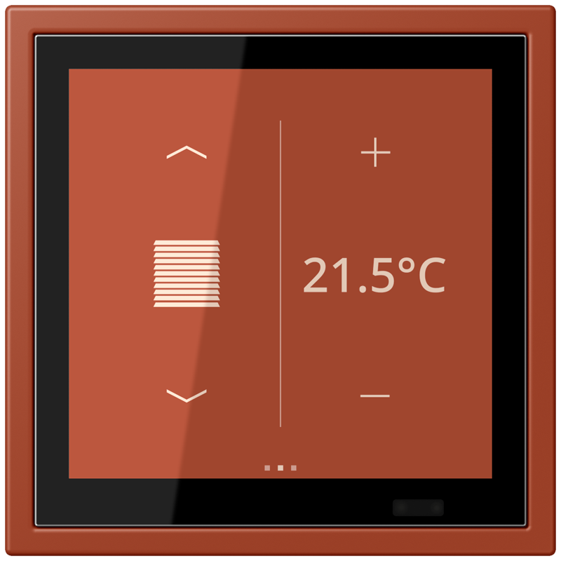 Изображение LCZ459BFD1S232  KNX комнатный контроллер LS TOUCH - завод JUNG