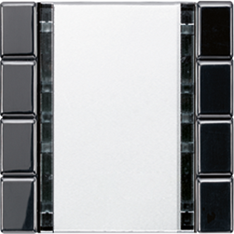 Изображение A2074NABSSW  KNX кнопочный сенсор, 4 группы - завод JUNG