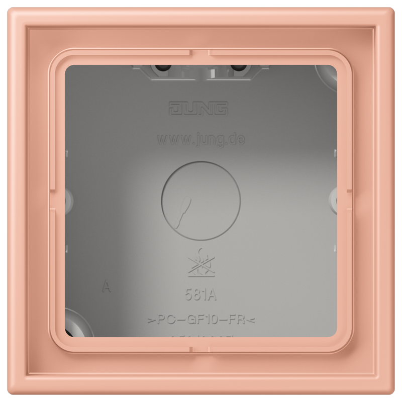 Изображение LC581A231  Surface cap, 1-gang - завод JUNG