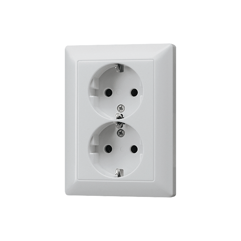 Изображение AL5020KI-L  SCHUKO®-розетка 2-ная 16 A / 250 B ~ - завод JUNG