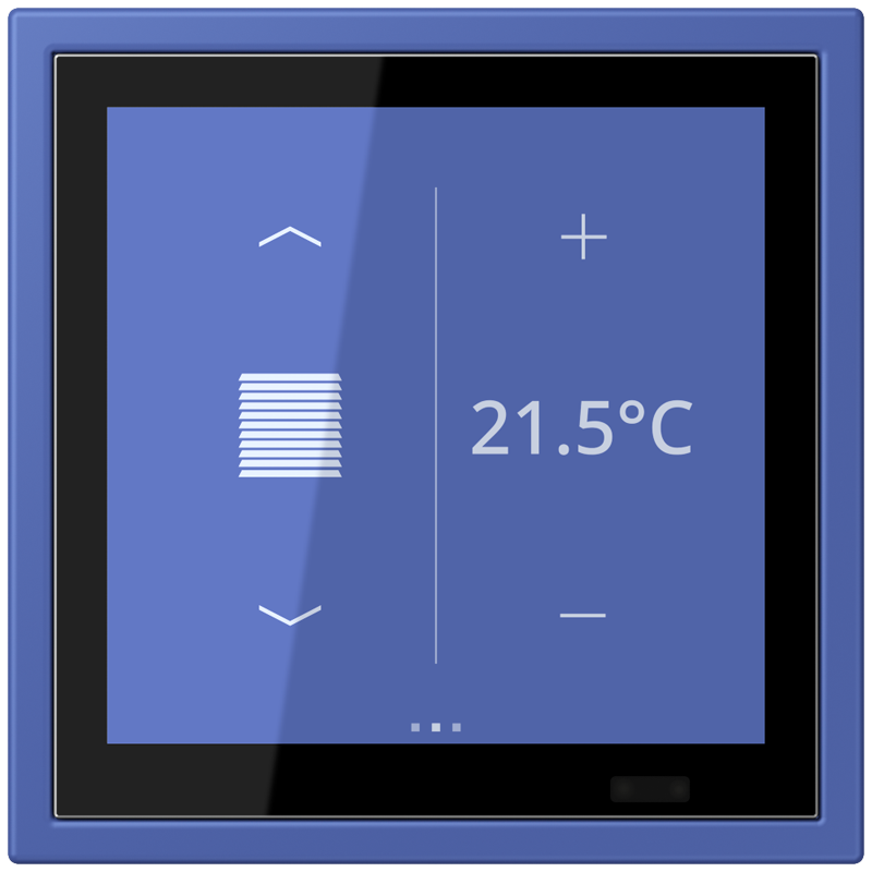 Изображение LCZ459BFD1S206  KNX комнатный контроллер LS TOUCH - завод JUNG