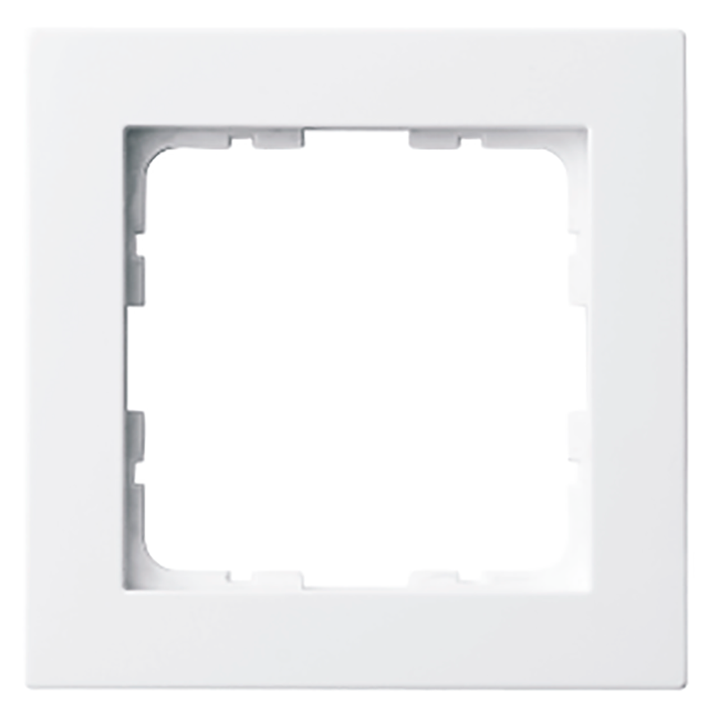 Изображение G1001W Рамка 1-кратная - G-Classic (белый глянцевый) - завод JASMART