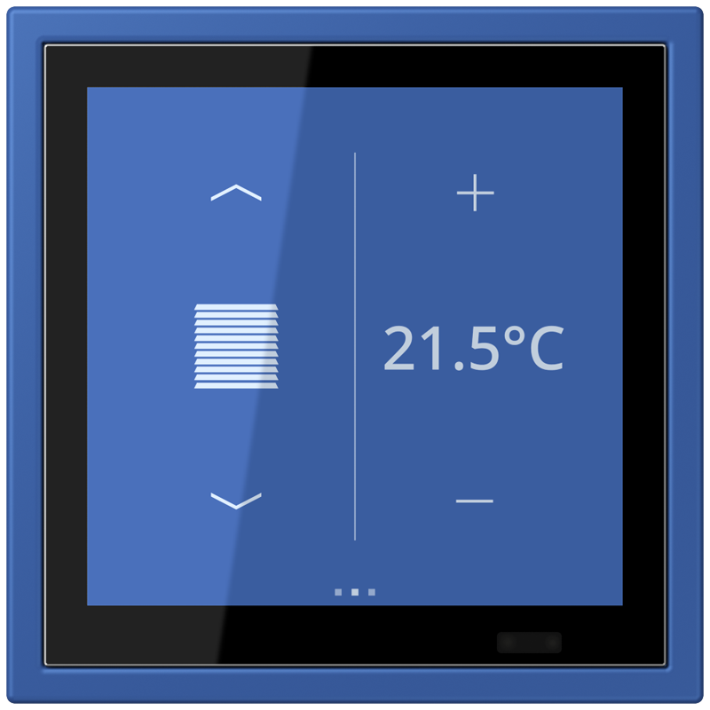 Изображение LCZ459BFD1S253  KNX комнатный контроллер LS TOUCH - завод JUNG