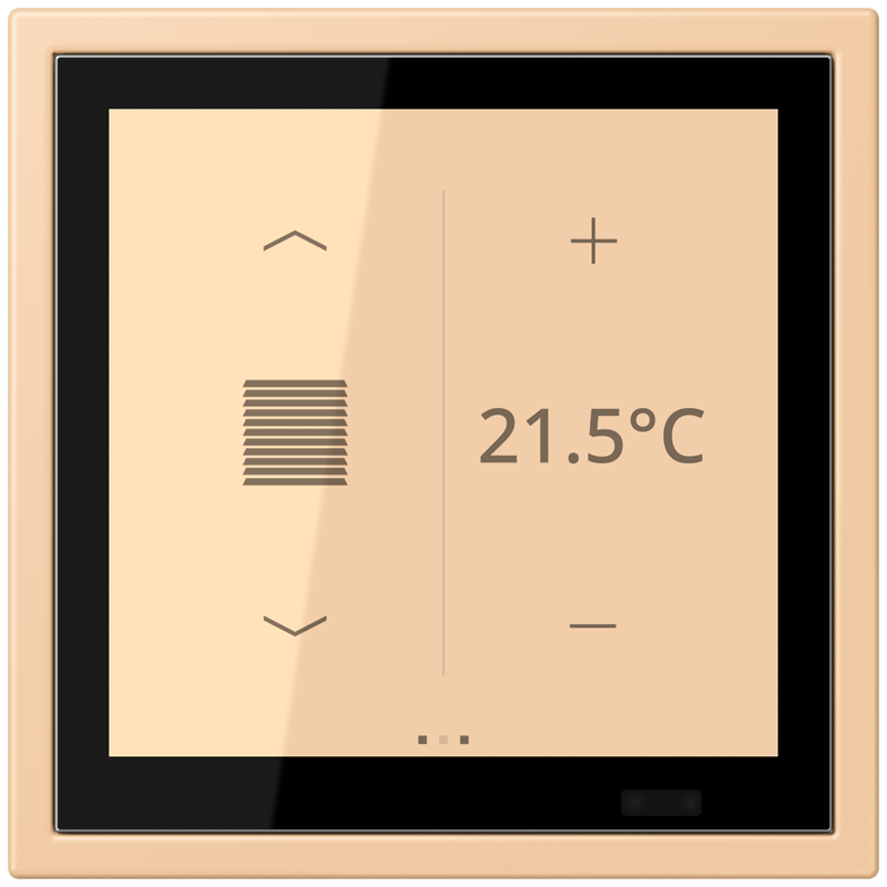 Изображение LCZ459BFD1S237  KNX комнатный контроллер LS TOUCH - завод JUNG
