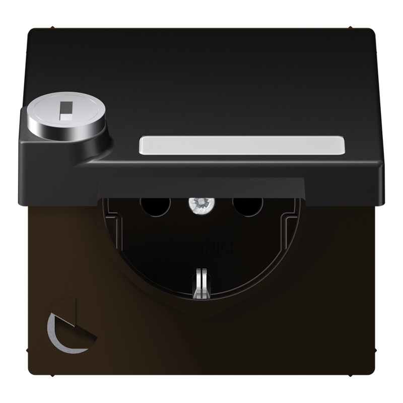 Изображение AL1520NAKLSLD  SCHUKO®-розетка 16 A / 250 B ~ - завод JUNG