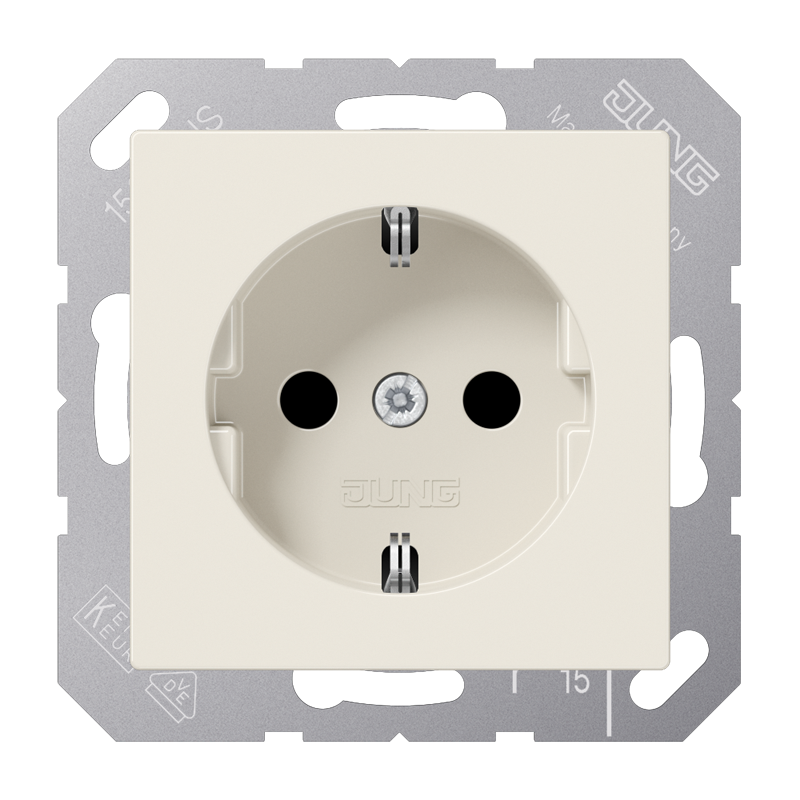 Изображение ABA1521KI  SCHUKO®-розетка 16 A / 250 B ~ - завод JUNG