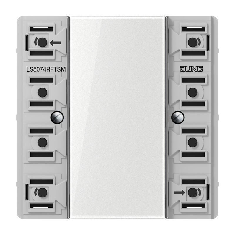 Изображение LS5074RFTSM  KNX радио кнопочный модуль, 4 группы - завод JUNG