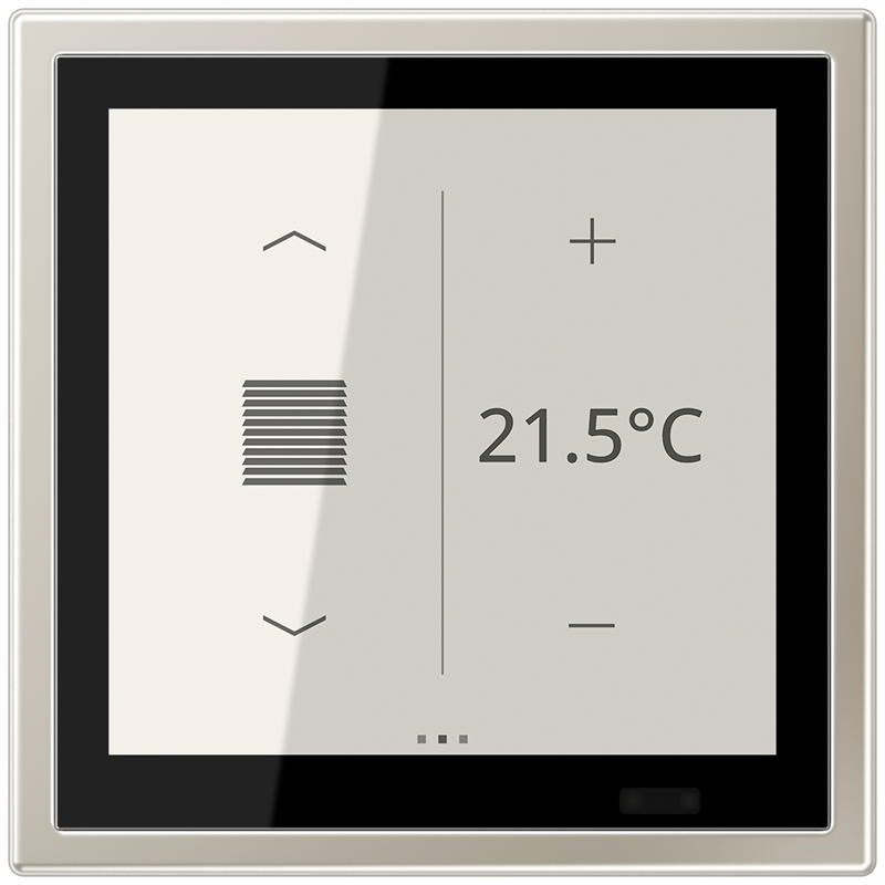 Изображение ES459D1S86  KNX комнатный контроллер LS TOUCH - завод JUNG