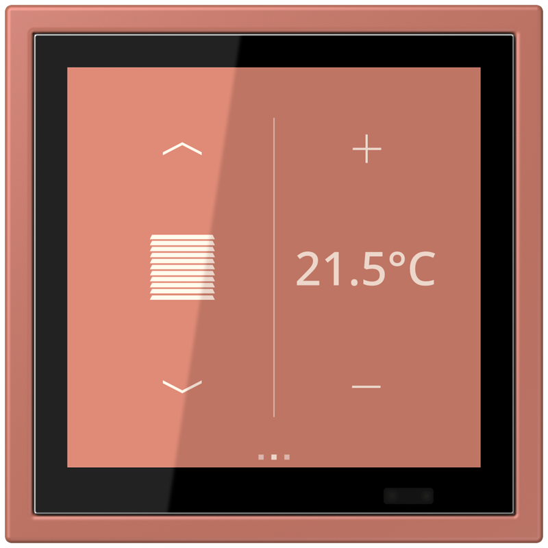 Изображение LCZ459BFD1S236  KNX комнатный контроллер LS TOUCH - завод JUNG