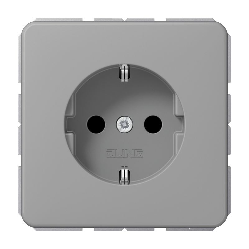 Изображение CD1520BFKIGR  SCHUKO®-розетка 16 A / 250 B ~ - завод JUNG