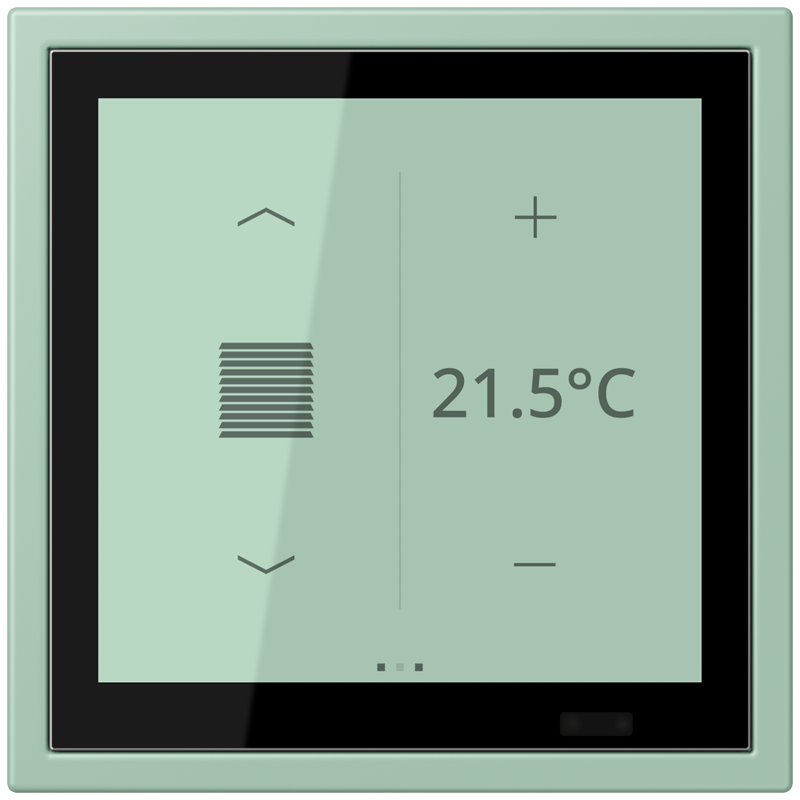 Изображение LCZ459BFD1S217  KNX комнатный контроллер LS TOUCH - завод JUNG