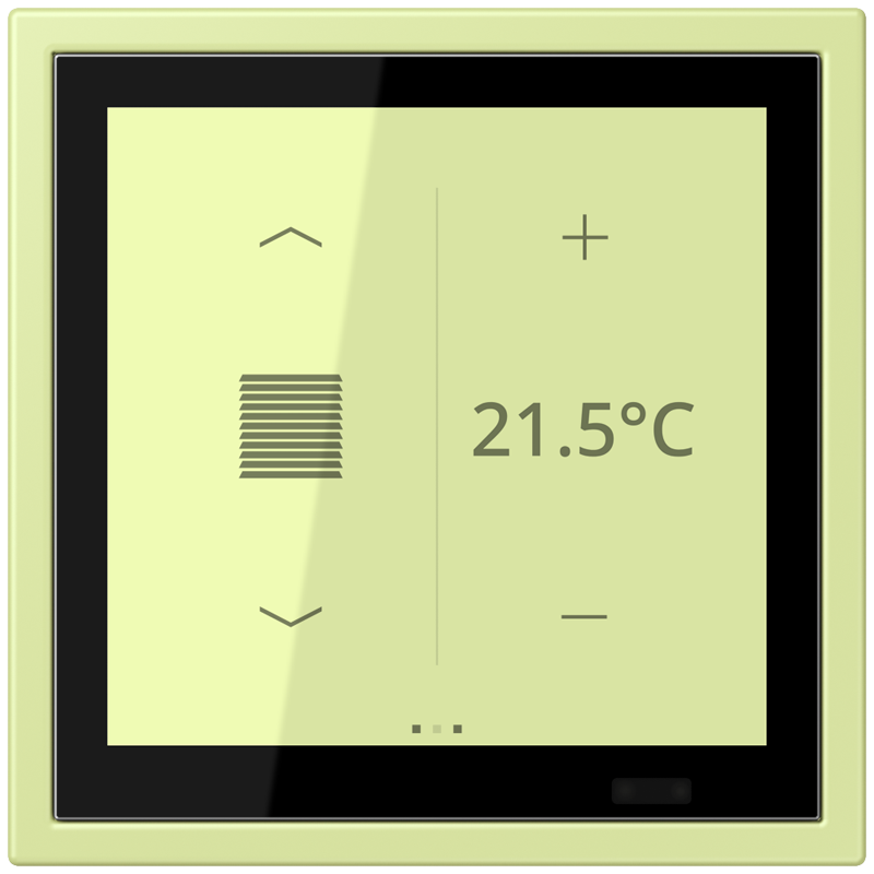 Изображение LCZ459BFD1S222  KNX комнатный контроллер LS TOUCH - завод JUNG