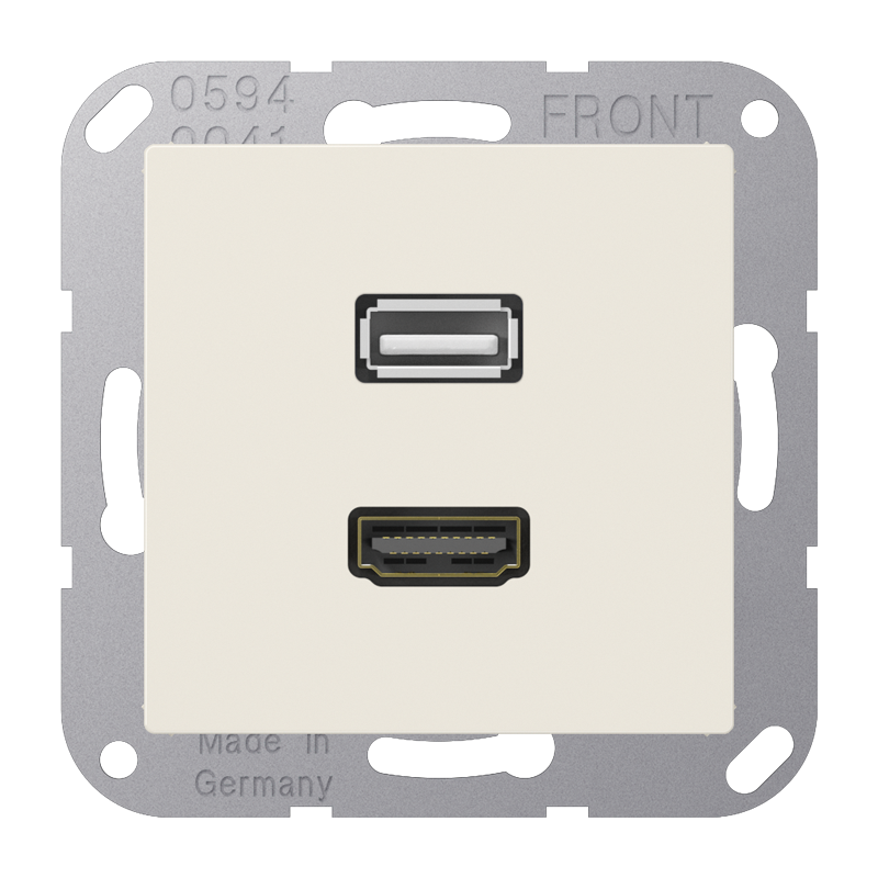 Изображение MAA1163  HDMI / USB 2.0 - завод JUNG