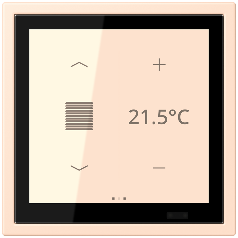 Изображение LCZ459BFD1S228  KNX комнатный контроллер LS TOUCH - завод JUNG