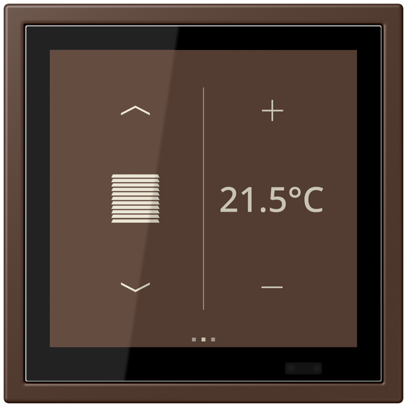 Изображение LCZ459BFD1S239  KNX комнатный контроллер LS TOUCH - завод JUNG
