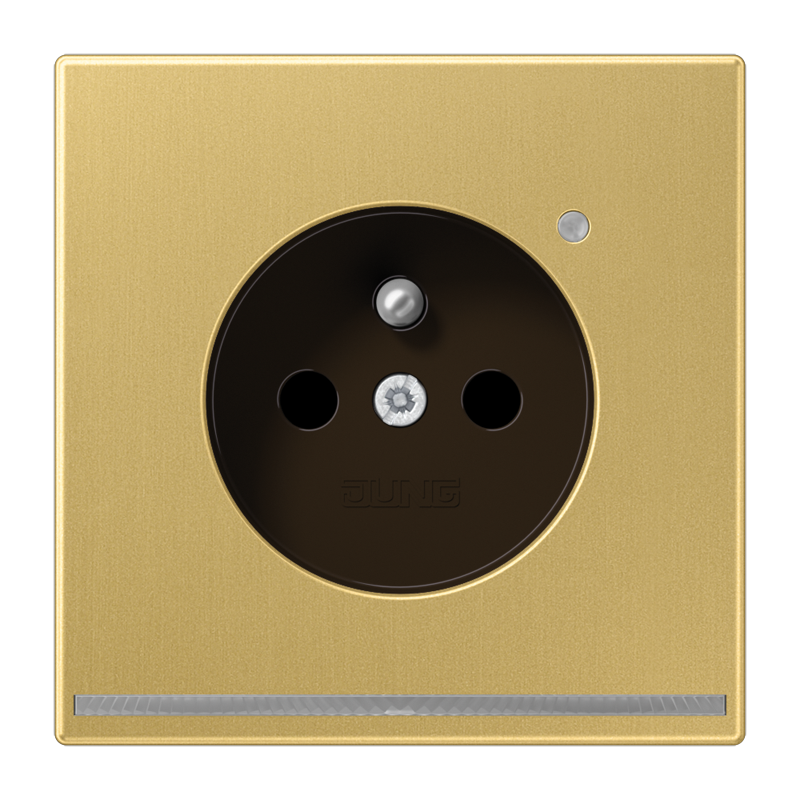 Изображение ME1520F-OCLNW  Розетка франко-бельгийской системы - завод JUNG