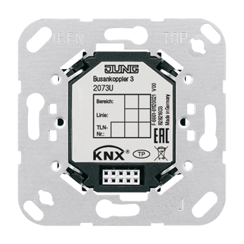 Изображение 2073U  KNX Шинное сопряжение 3 - завод JUNG