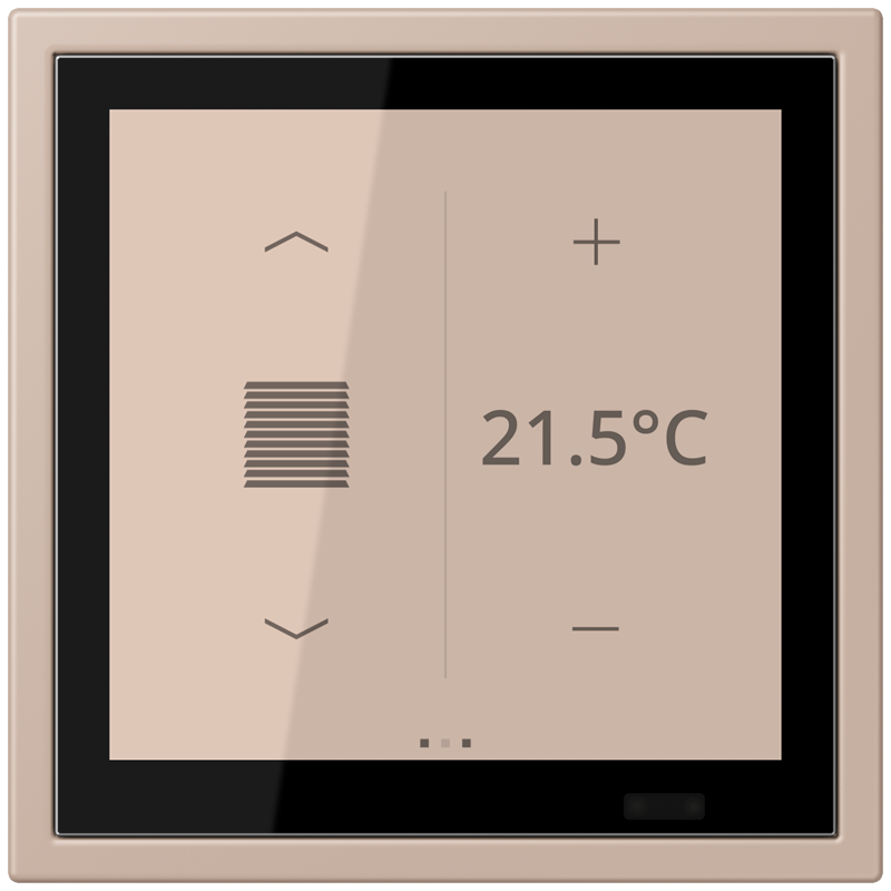 Изображение LCZ459BFD1S240  KNX комнатный контроллер LS TOUCH - завод JUNG