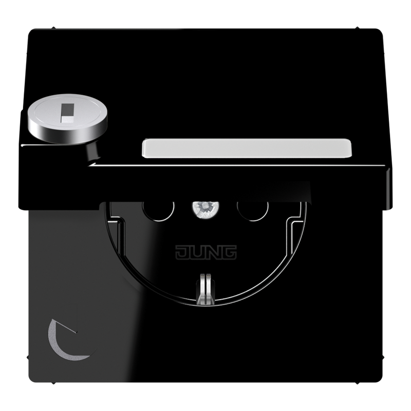 Изображение LS1520NAKLSLSW  SCHUKO®-розетка 16 A / 250 B ~ - завод JUNG