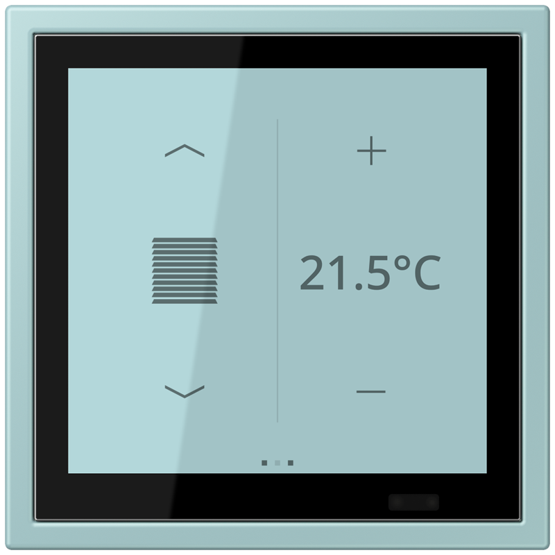 Изображение LCZ459BFD1S214  KNX комнатный контроллер LS TOUCH - завод JUNG