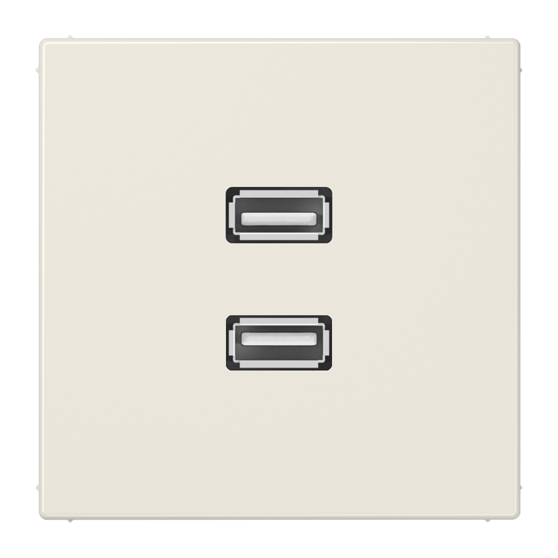 Изображение MALS1153  2 x USB 2.0 - завод JUNG