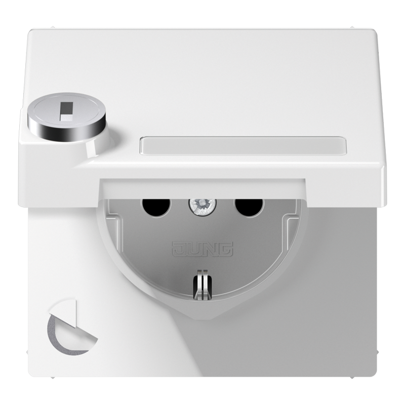 Изображение LS1520NAKLSLWW  SCHUKO®-розетка 16 A / 250 B ~ - завод JUNG