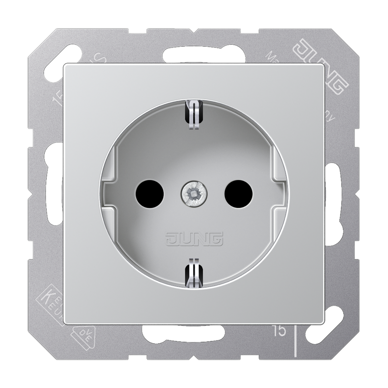 Изображение A1521KIAL  SCHUKO®-розетка 16 A / 250 B ~ - завод JUNG